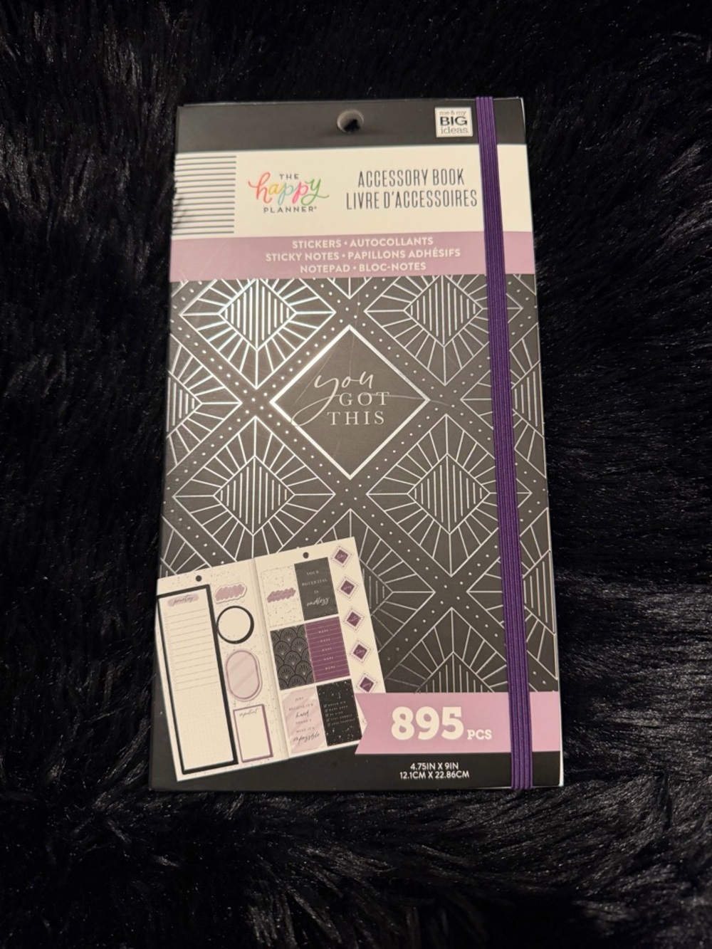 The Happy Planner Accessory Book Stickers Notes 895 Pieces